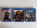 Bloodborne, Second Son, Final Fantasy XV - PS4, Spelcomputers en Games, Games | Sony PlayStation 4, Gebruikt, Overige genres, 1 speler