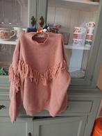 Loavies trui franjes zalmroze M, Kleding | Dames, Maat 38/40 (M), Ophalen of Verzenden, Roze, Loavies