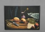 Stillleven in baklijst - 95x65 cm - foto kunst, Ophalen
