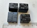 Relais 6V DC 5A & 10A 1x maak contact 4 stuks, Ophalen of Verzenden, Gebruikt
