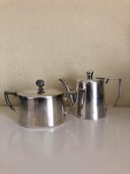 Vintage suikerpot en koffiekannetje Sola verzilverd, Antiek en Kunst, Ophalen of Verzenden