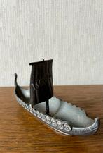 Antiek tinnen bootje uit Noorwegen, Antiek en Kunst, Ophalen of Verzenden