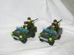 brick soort lego military car 0272 , 2 stuks, Ophalen of Verzenden, Zo goed als nieuw, Overige merken