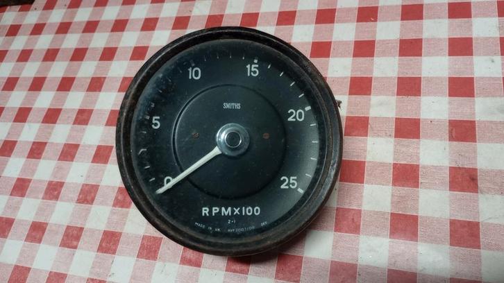 Smiths Toerenteller Klok - Klassiek, Auto-onderdelen, Dashboard en Schakelaars, Oldtimer onderdelen, MG, Rover, Universele onderdelen