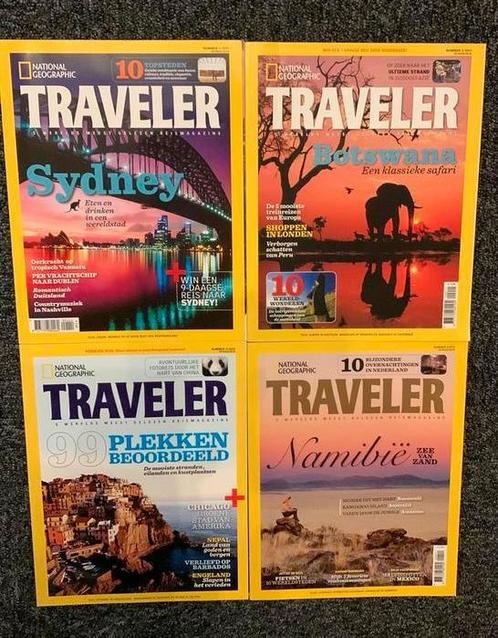 National Geographic Traveler 2011 (4 edities), Boeken, Tijdschriften en Kranten, Zo goed als nieuw, Wetenschap en Natuur, Ophalen of Verzenden