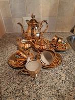 Nege  Delig Theeservies goudkleurig, Antiek en Kunst, Ophalen