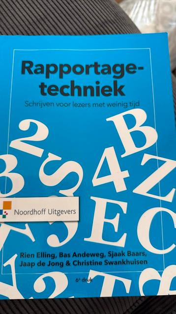 Jaap de Jong - Rapportagetechniek beschikbaar voor biedingen