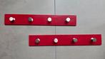 Wandkapstok Rood kinderkamer, Ophalen, Gebruikt