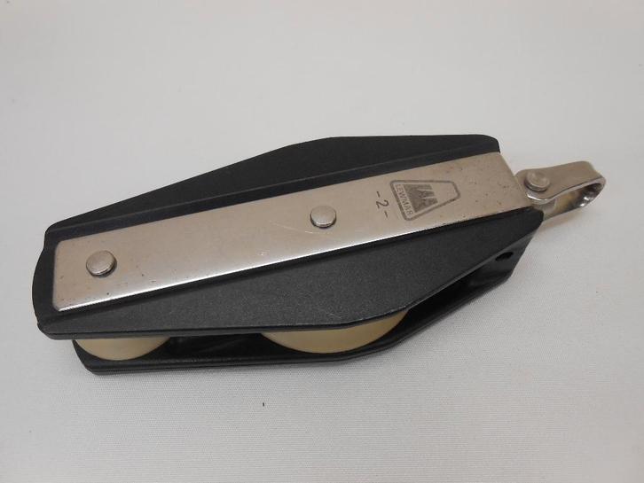 Lewmar Vioolblok, Katrol, draaiwartel, voor 12 mm lijn, Watersport en Boten, Accessoires en Onderhoud, Gebruikt, Lijn of Blok