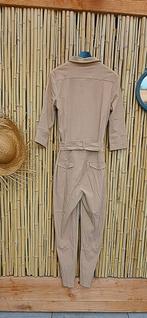 Mi Piace Travelstof Jumpsuit - Camel - Maat L, Kleding | Dames, Jumpsuits, Mi Piace, Bruin, Maat 42/44 (L), Nieuw