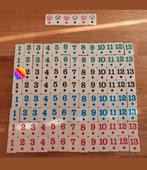 Rummy, reis rummikub, spel 145 92 10 NL, Hobby en Vrije tijd, Gezelschapsspellen | Overige, Een of twee spelers, Ophalen of Verzenden