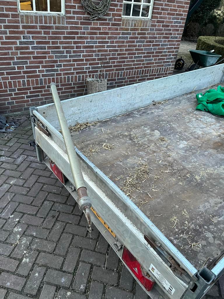 Borst / bil stang 163cm voor tweepaardstrailer, Ophalen of Verzenden, Gebruikt