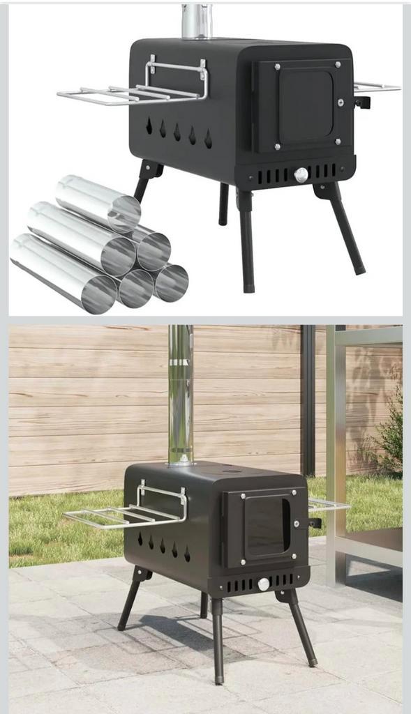 Draagbare Houtkachel voor Tent/Buiten, gratis verzending, Tuin en Terras, Tuinhaarden, Nieuw, Ophalen of Verzenden
