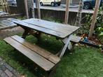Kinderpicknicktafel - Gebruikt, Tuin en Terras, Picknicktafels, Gebruikt, Rechthoekig, Hout, Ophalen