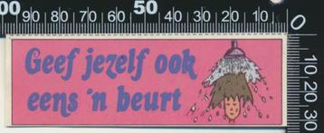 Sticker: Geef jezelf ook eens een beurt beschikbaar voor biedingen