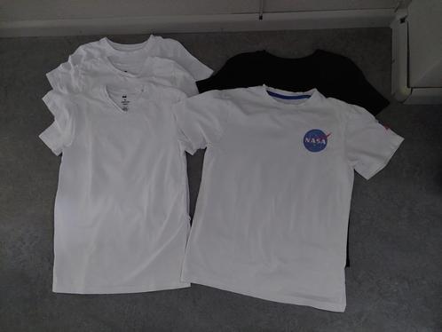 WE + Hema 5 basic shirts m 158, Kinderen en Baby's, Kinderkleding | Maat 158, Gebruikt, Jongen, Shirt of Longsleeve, Ophalen of Verzenden