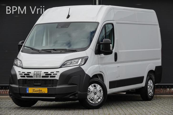 Fiat Ducato L2H2 2.2 MultiJet 140Pk Aut. | 35 | Stoel-Bank |, Auto's, Bestelauto's, Bedrijf, Te koop, ABS, Achteruitrijcamera