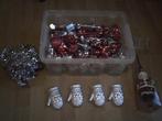 te koop bewaarbox met diverse kerstballen, Ophalen, Nieuw
