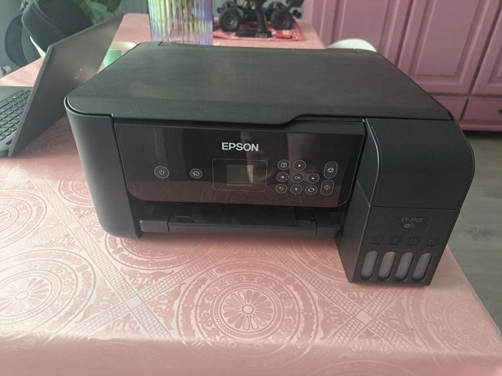 Epson EcoTank ET-2720 Printer - All-in-One Inkjet, Computers en Software, Printers, Gebruikt, All-in-one, Inkjetprinter, Kleur printen