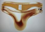 Goud kleurige string/tanga   (001), Kleding | Heren, Ophalen, Overige kleuren, Slip