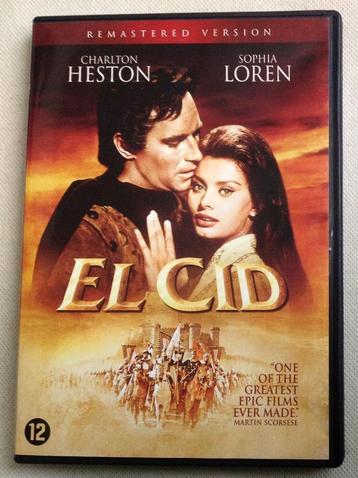 El Cid 1961 Charlton Heston Sophia Loren remastered version  beschikbaar voor biedingen