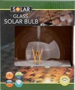 Glazen Solar Retro buitenverlichting, Zonne-energie, Minder dan 50 watt, Nieuw, Ophalen of Verzenden