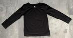 Zwart t-shirtje, lange mouw, maat 98/104 van H&M, (qwe), Kinderen en Baby's, Kinderkleding | Maat 98, Jongen of Meisje, H&M, Ophalen of Verzenden