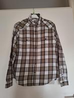 Groen / khaki geruit overhemd met shirt maat M, Kleding | Heren, Overhemden, Zo goed als nieuw, Groen, Halswijdte 39/40 (M), C&A