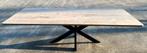 Eettafel massief eiken rechthoekig afgeronde hoeken, Ophalen, DN Meubels, Eiken, Dnhandelsonderneming@gmail.com