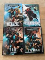 GW Warhammer 40K/40.000 T'au (Tau Empire) 4x regelboeken, Hobby en Vrije tijd, Wargaming, Ophalen of Verzenden, Zo goed als nieuw