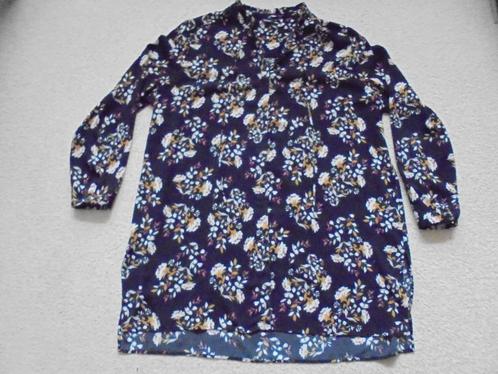 Zwart bonte blouse WEHKAMP, Kleding | Dames, Grote Maten, Zo goed als nieuw, Blouse of Tuniek, Zwart, Ophalen of Verzenden
