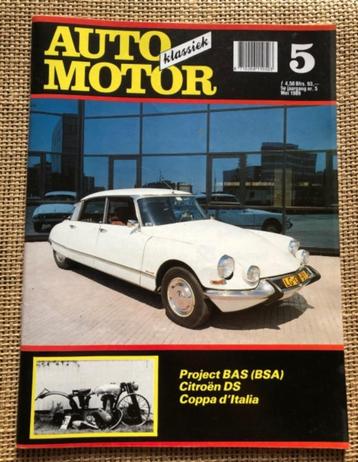 AMK 1989: Citroen DS en ID, Coppa d'Italia, BSA beschikbaar voor biedingen