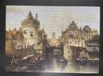 Legpuzzel 1000 stukjes Oud Amsterdam, Ophalen of Verzenden, 500 t/m 1500 stukjes, Gebruikt, Legpuzzel
