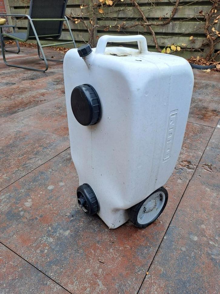 Vuilwatertank caravan - Z.g.a.n., Caravans en Kamperen, Kampeeraccessoires, Zo goed als nieuw, Ophalen of Verzenden