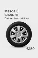 Mazda 3 Banden met Velgen 195/65R15, Auto-onderdelen, Banden en Velgen, Gebruikt, 15 inch, Banden en Velgen, Ophalen of Verzenden