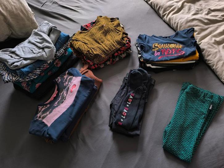 Kledingpakket meisje maat 110 / 116, Kinderen en Baby's, Kinderkleding | Kinder-kledingpakketten, Gebruikt, Maat 110, Ophalen