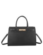 SALE,  Elegante handtas met gouden sluiting, Ophalen of Verzenden, Nieuw, Zwart, Handtas