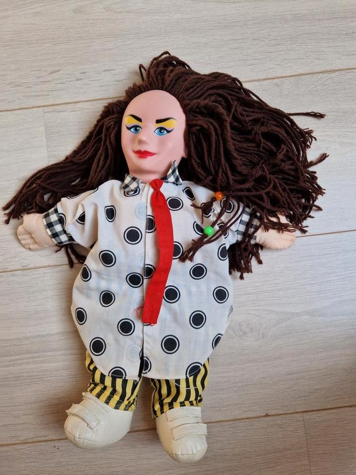 1984 boy george pop knuffel culture club LJN toys retro, Verzamelen, Muziek, Artiesten en Beroemdheden, Zo goed als nieuw, Pop, Beeldje of Miniatuur