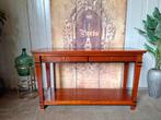 Engelse Sidetable Wandtafel Console 130x45x77cm, Ophalen, Gebruikt, 100 tot 150 cm, Kersenhout