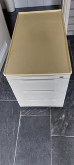 verrijdbaar ladenblok, Huis en Inrichting, Kasten | Ladekasten, Ophalen, Gebruikt, 3 of 4 laden, Minder dan 100 cm