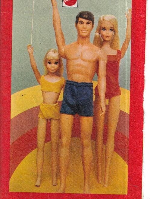 Retro reclame 1978 Mattel Barbie funtime Skipper, Verzamelen, Retro, Ophalen of Verzenden