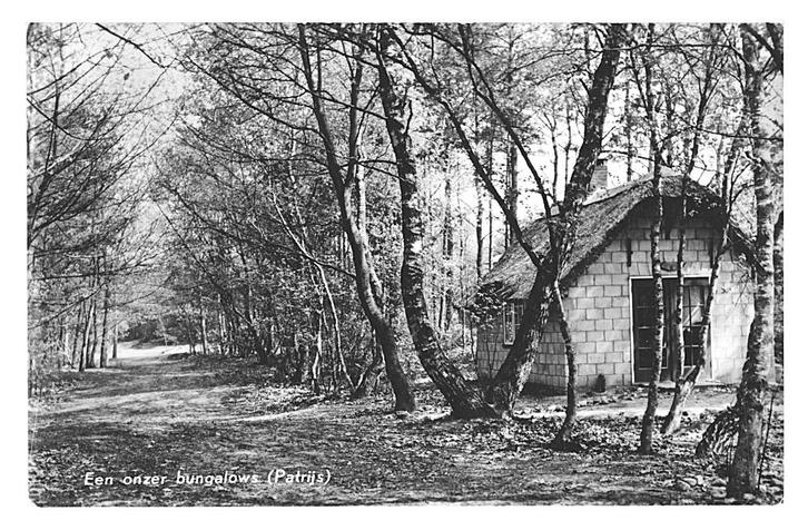 975579 Grollo Drenthe 1964 Bungalow vakantiehuisje Berenkuil, Verzamelen, Ansichtkaarten | Nederland, Gelopen, Drenthe, 1960 tot 1980