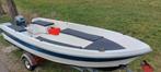 Topcraft 430, yamaha 6pk, trailer, Ophalen, Gebruikt, Tot 10 pk, 3 tot 6 meter
