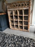 Rieten wijnrek, Ophalen, Zo goed als nieuw, Riet