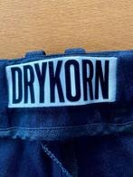 i222 Drykorn maat 27=S=36 comfort flared broek d-blauw/zwart, Drykorn, Blauw, Ophalen of Verzenden, Zo goed als nieuw