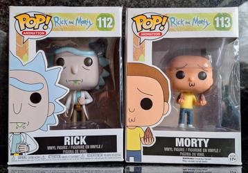 Funko pops Rick en Morty