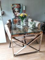 Eettafel eric kuster  maat 180 bij 90 cm, Ophalen, 50 tot 100 cm, Zo goed als nieuw, Vijf personen of meer