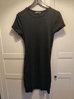 Jurk ribstof kort, Zwart, Maat 46/48 (XL) of groter, Ophalen of Verzenden, Zo goed als nieuw