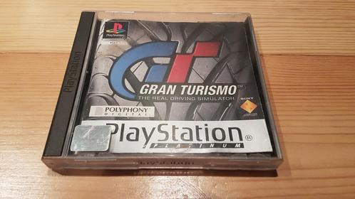 PS-1 game Gran-Turismo Platium - real drive simulator, Spelcomputers en Games, Games | Sony PlayStation 1, Gebruikt, Racen en Vliegen