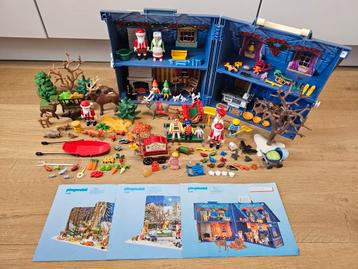 Playmobil 5755 meeneem kersthuis, kerstman, adventskalender beschikbaar voor biedingen